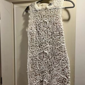 Forever 21 Lacey ornate mini dress